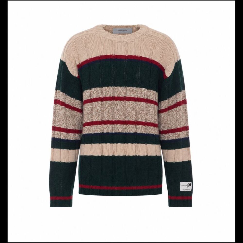 Golden Goose Men Striped Sweater